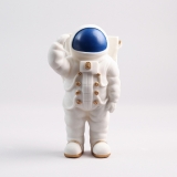 宇航員擺飾 - y16404 太空人 -立體雕塑.擺飾 立體擺飾系列 動物、人物系列 / 北歐風格文創性精靈裝飾擺件.仿泥塑童話人物擺件.臥室裝飾品創意擺